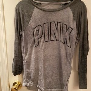 PINK grey midsleeve